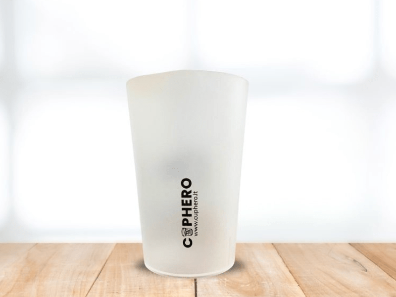 Bicchiere riutilizzabile HeroCup 280
